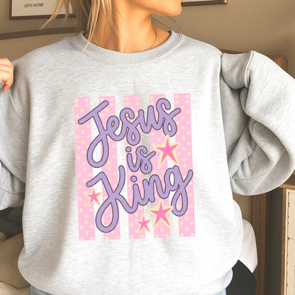 Jesus Is King Crewneck Sweatshirt
