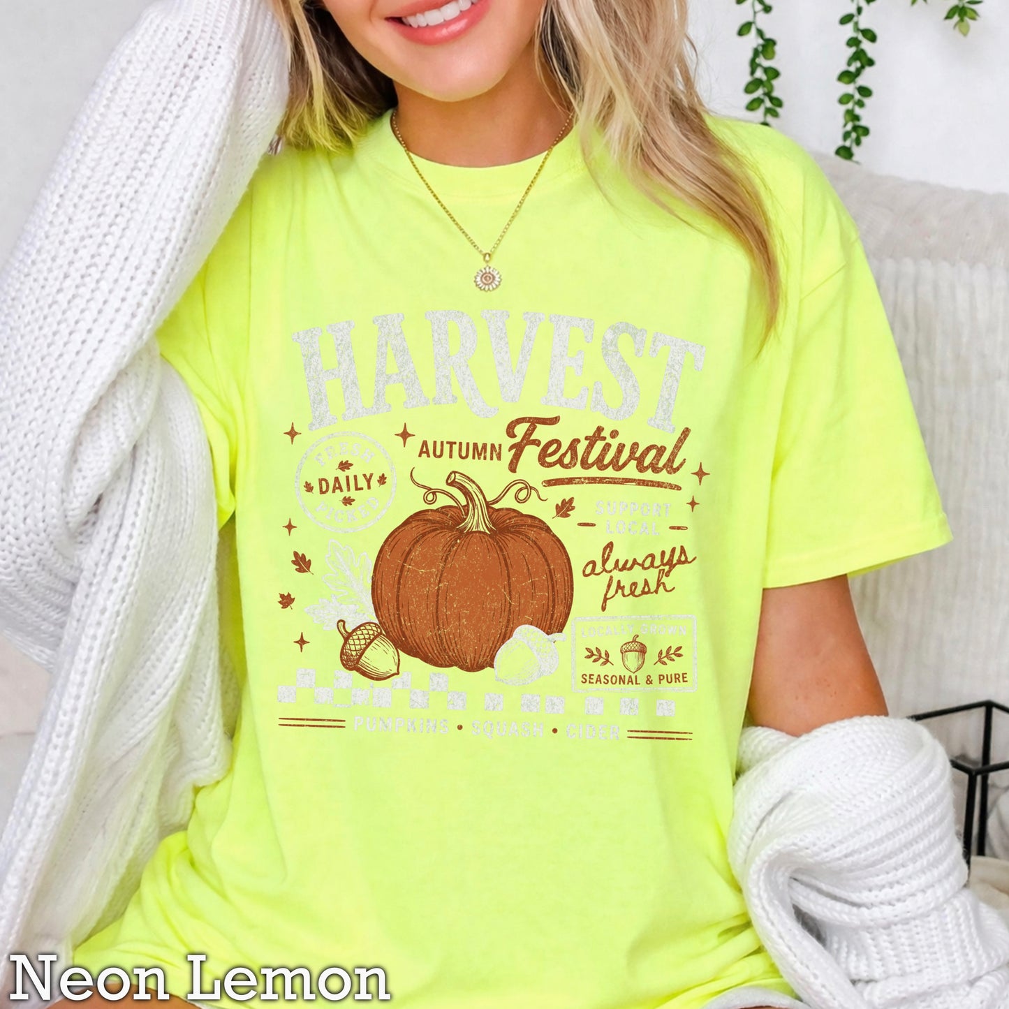 Harvest Festival Comfort Color Graphic Tee