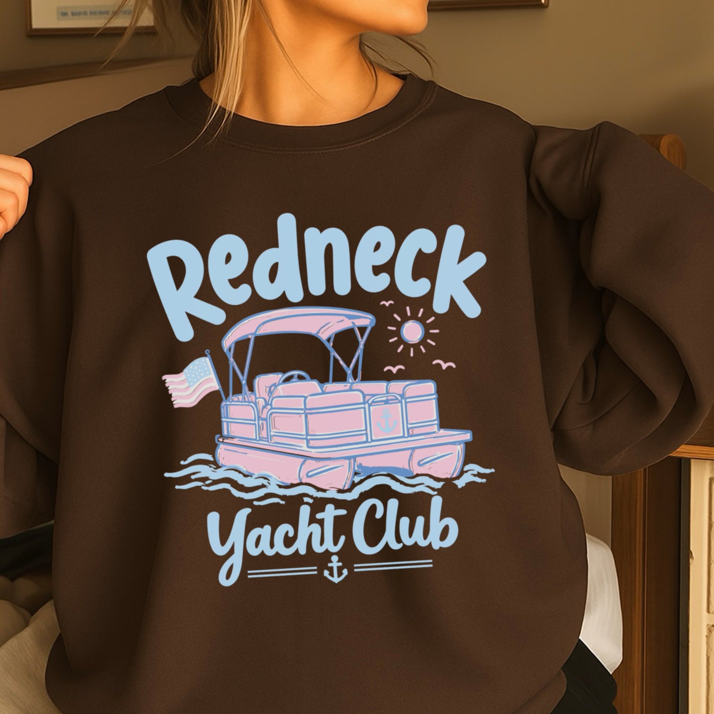 Redneck Yacht Club Crewneck Sweatshirt