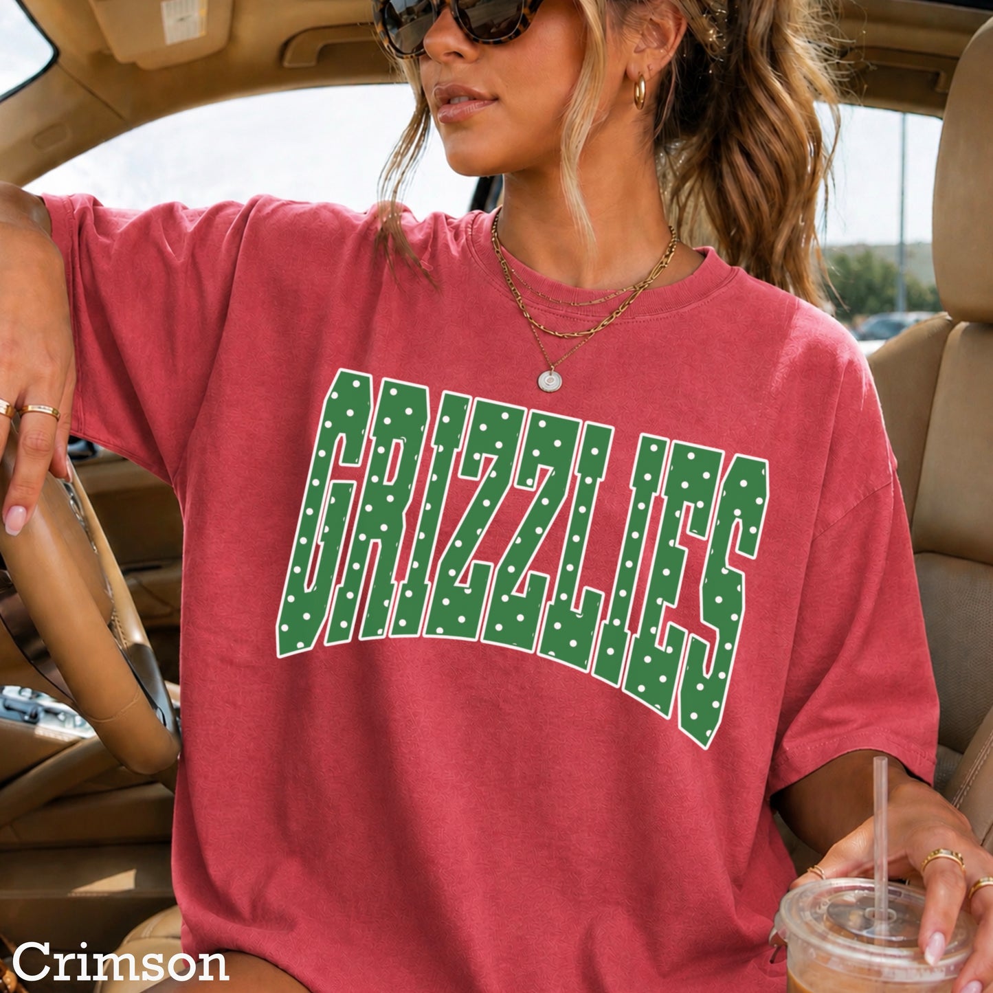 Grizzlies Comfort Color Graphic Tee