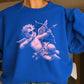 Halftone Cupid Valentine’s Day Crewneck Sweatshirt