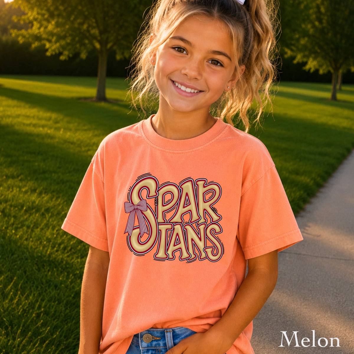 Spartans Youth Comfort Color T-Shirt