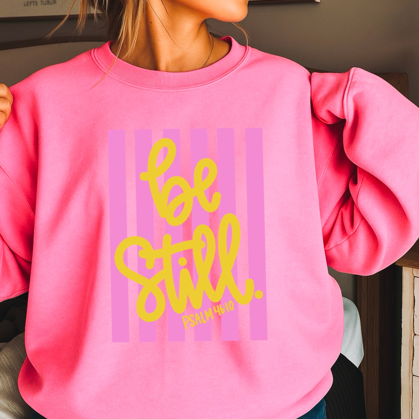 Be Still Crewneck Sweatshirt