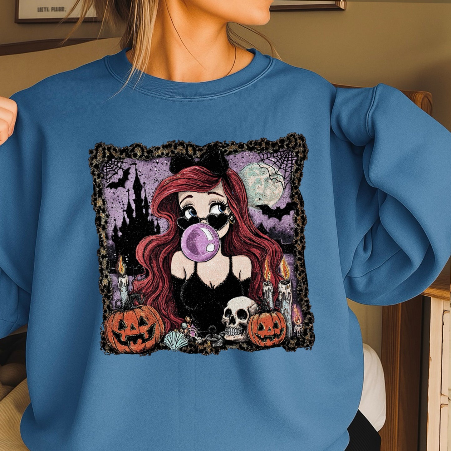 Halloween Princess Halloween Crewneck Sweatshirt