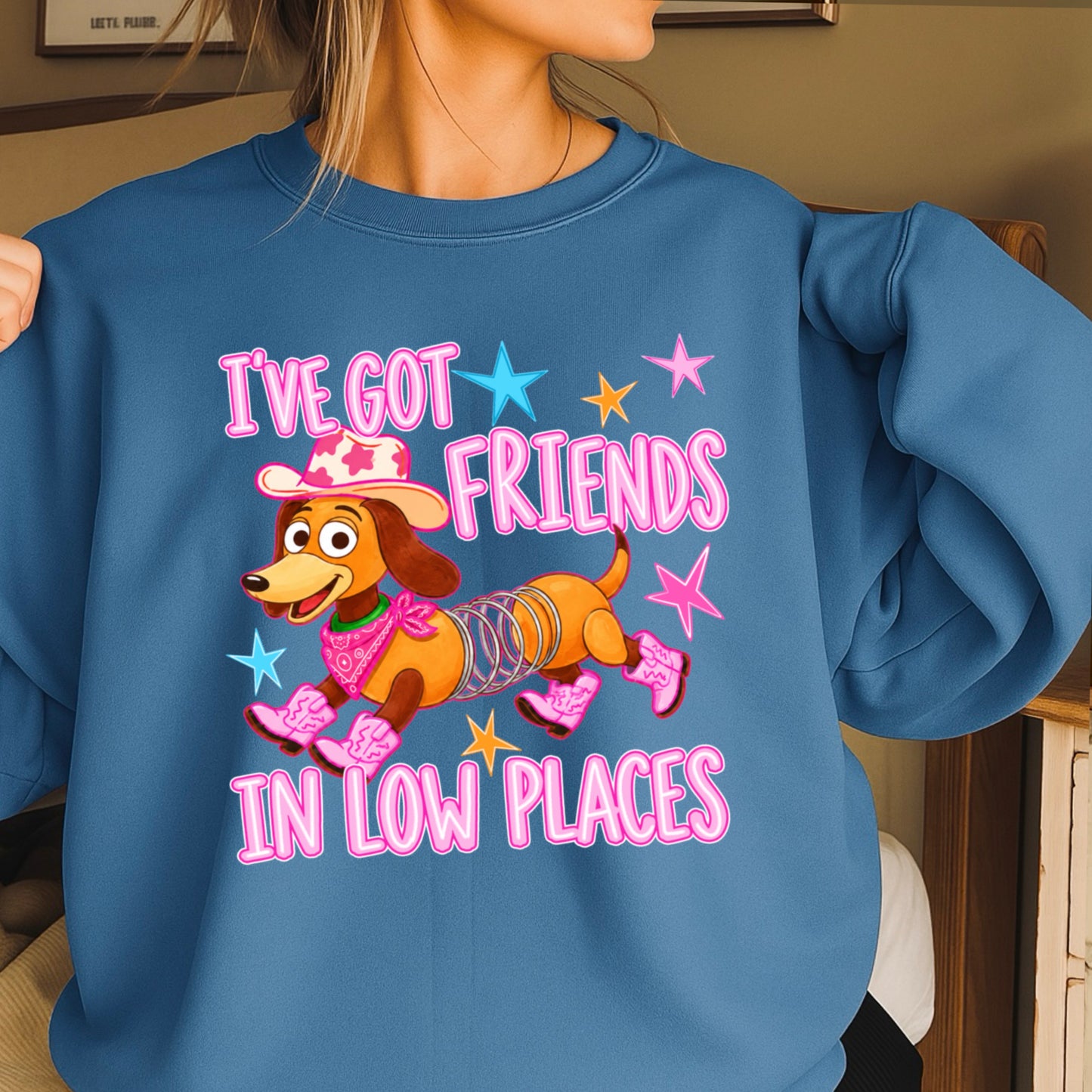 I’ve Got Friends In Low Places Toy Crewneck Sweatshirt