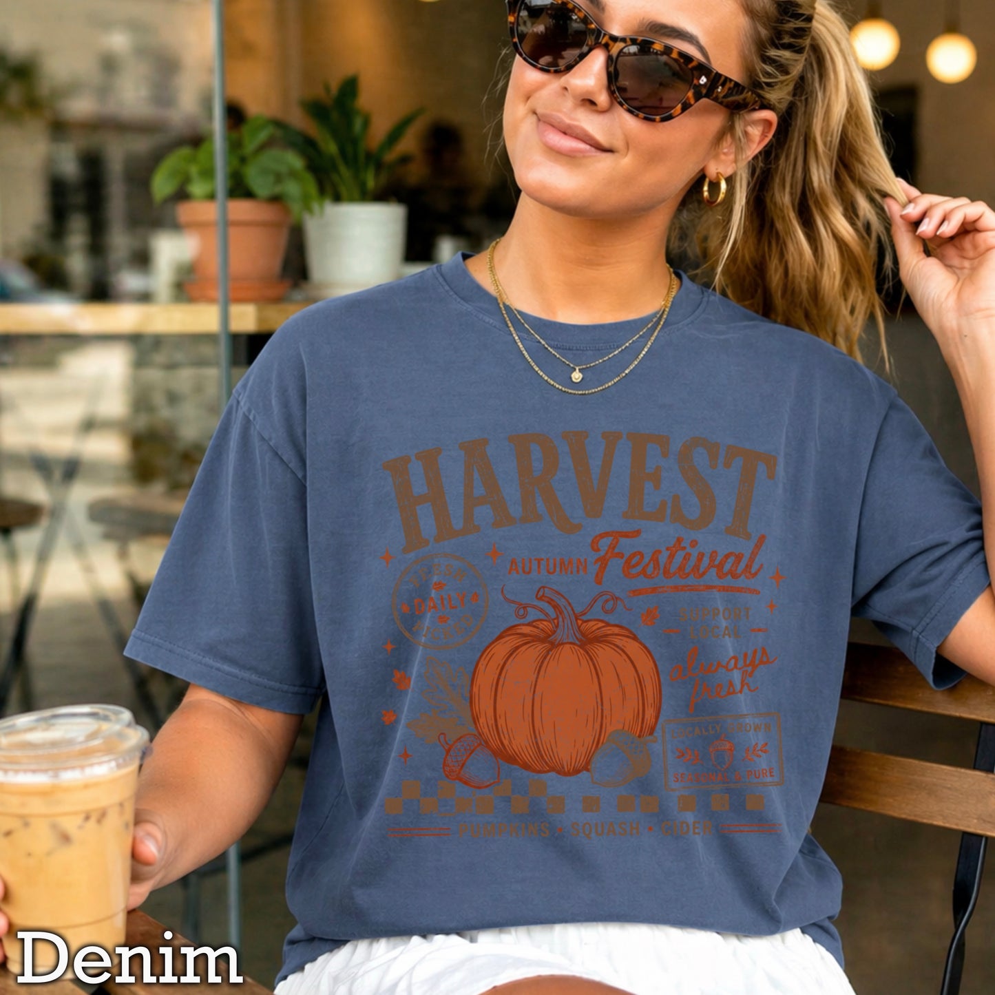 Harvest Festival Comfort Color Graphic Tee