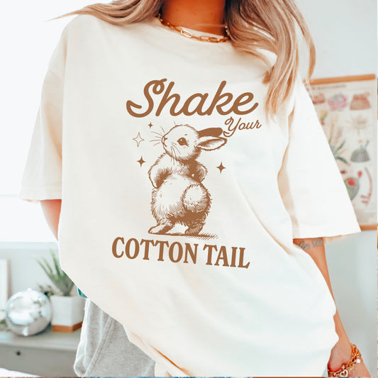 Shake Your Cottontail Screen Print Transfer