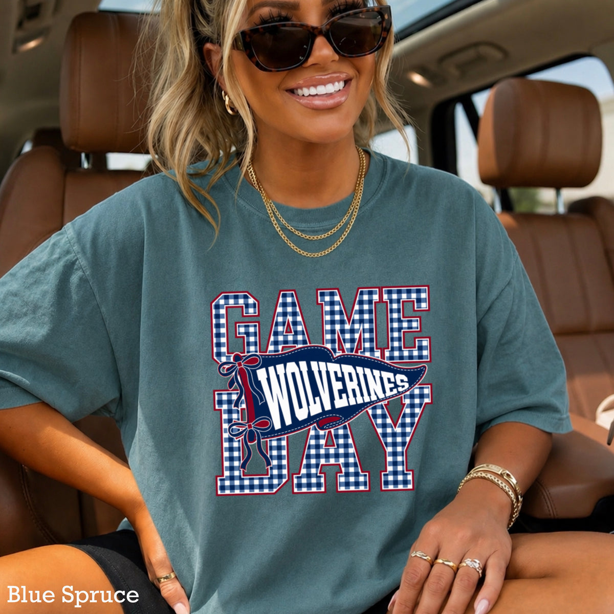 Wolverines Comfort Color Graphic Tee
