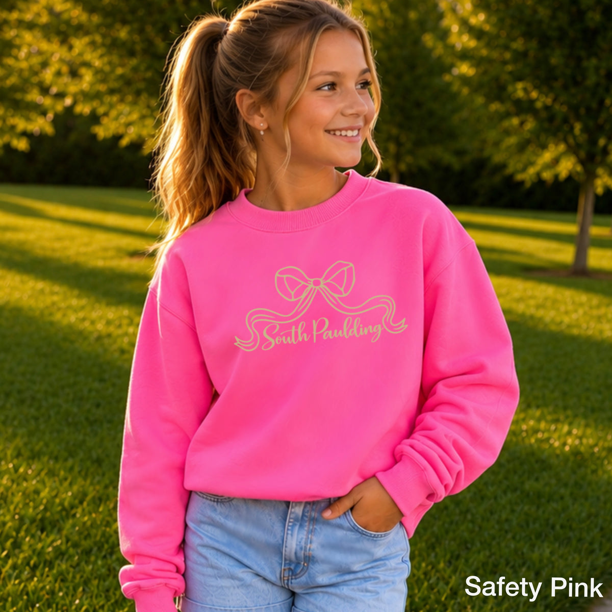 Spartans Youth Crewneck Sweatshirt