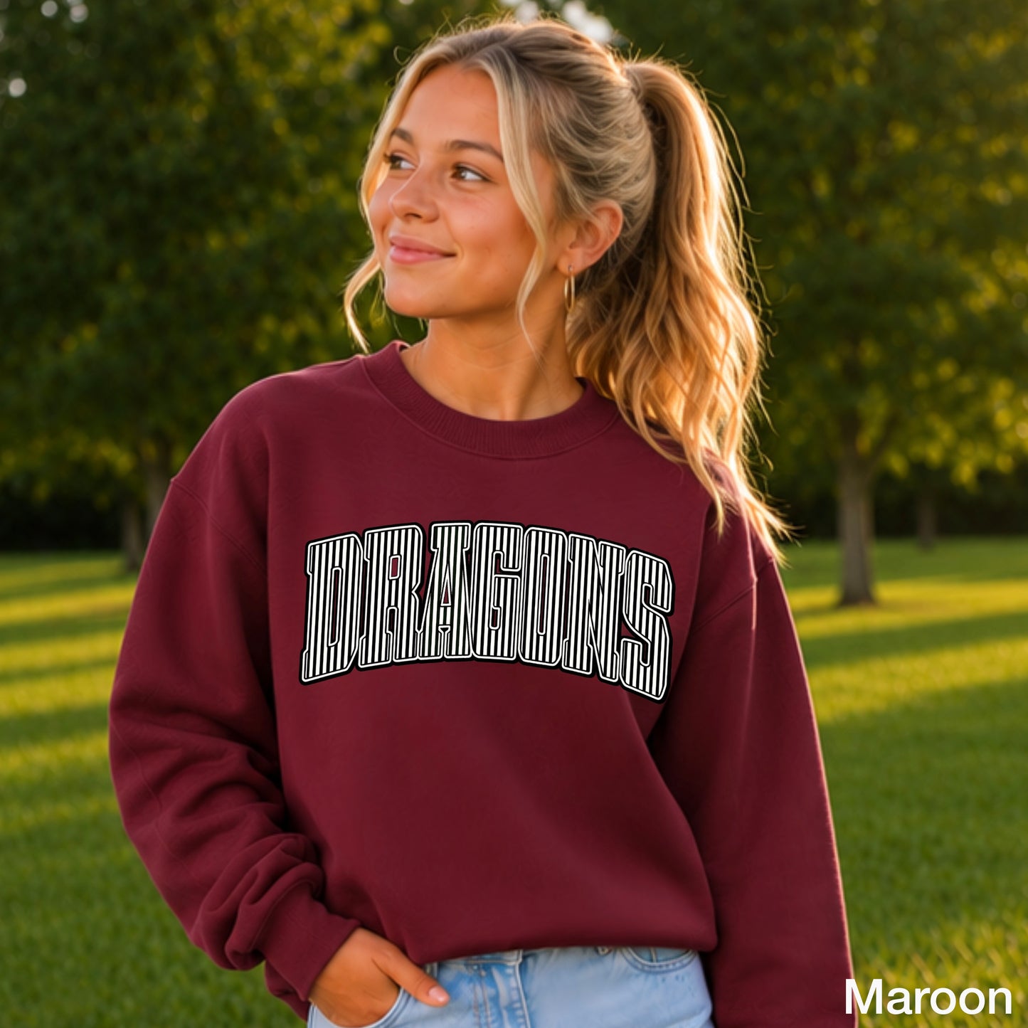 Dragons Youth Crewneck Sweatshirt