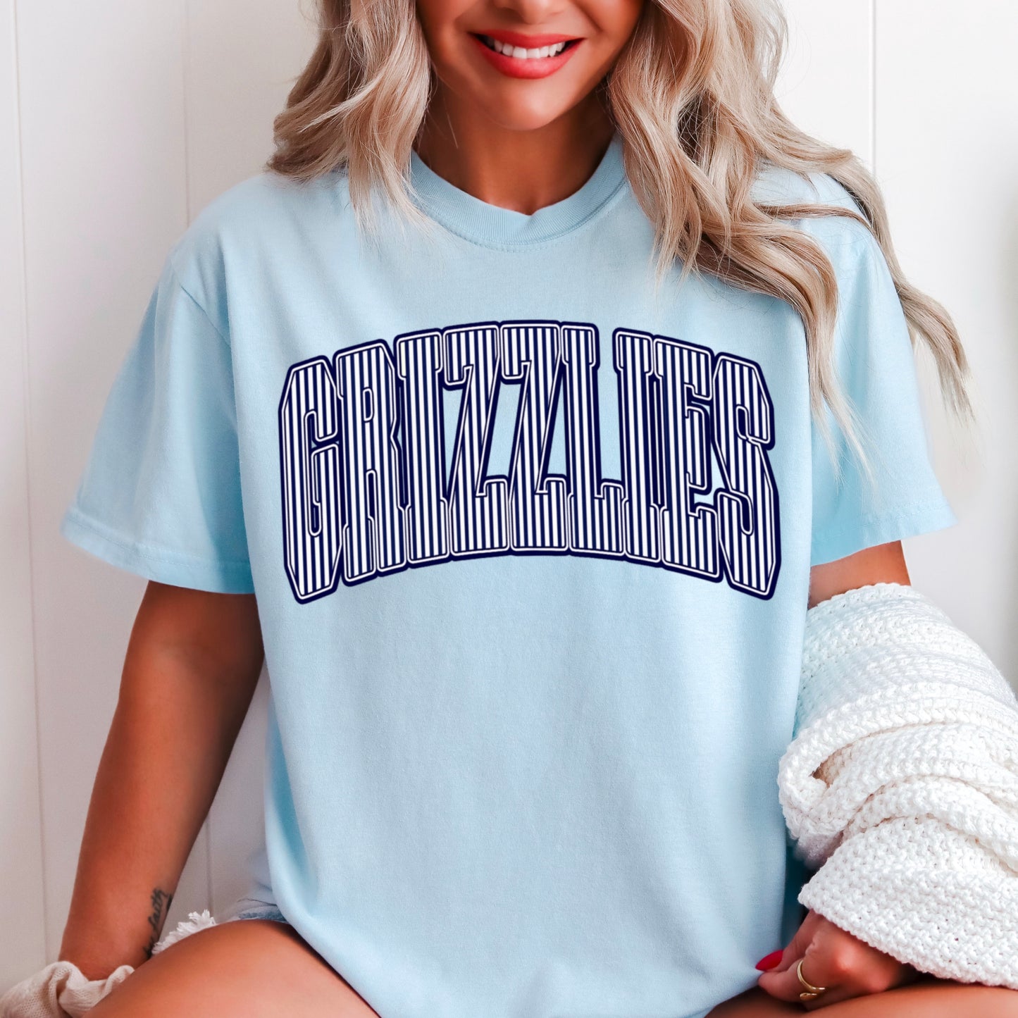 Grizzlies Comfort Color Graphic Tee