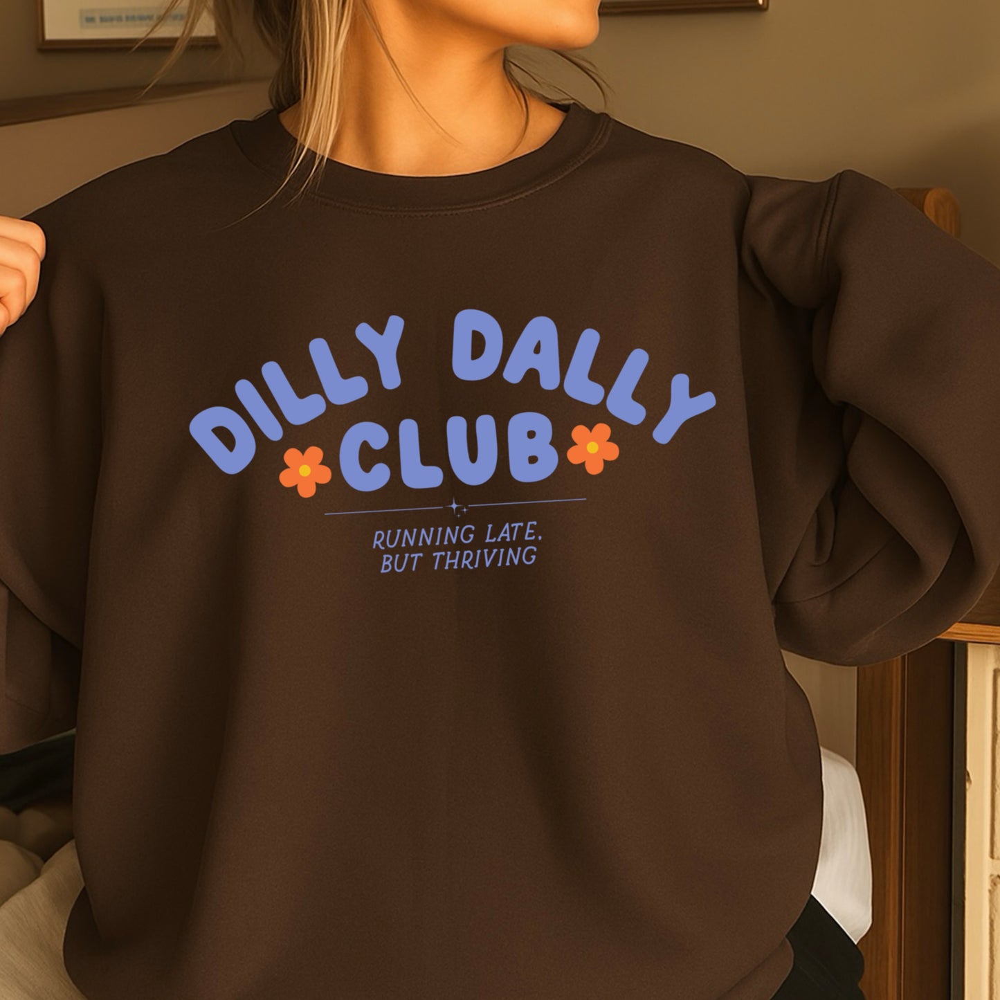 Dilly Dally Club Crewneck Sweatshirt