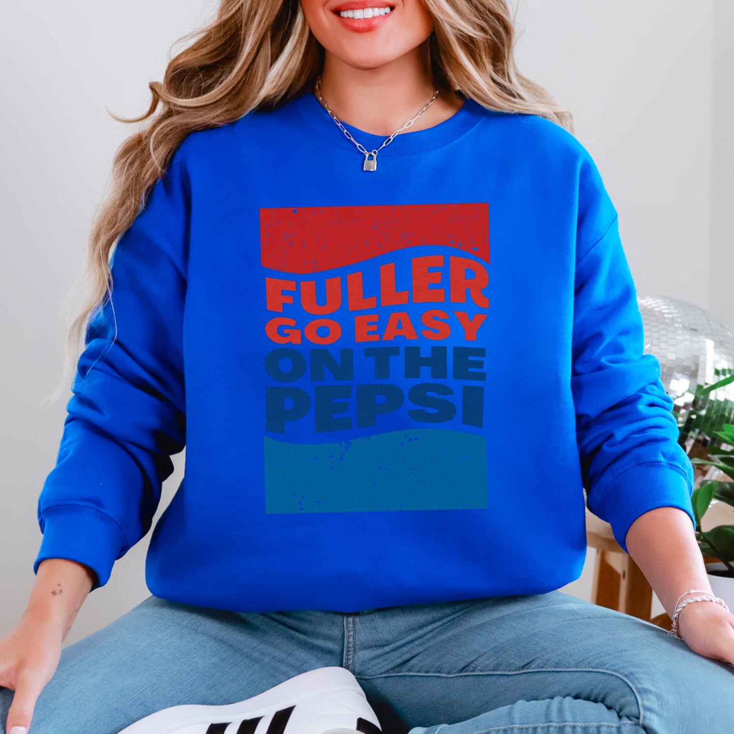 Fuller Go Easy On The Pepsi Crewneck Sweatshirt