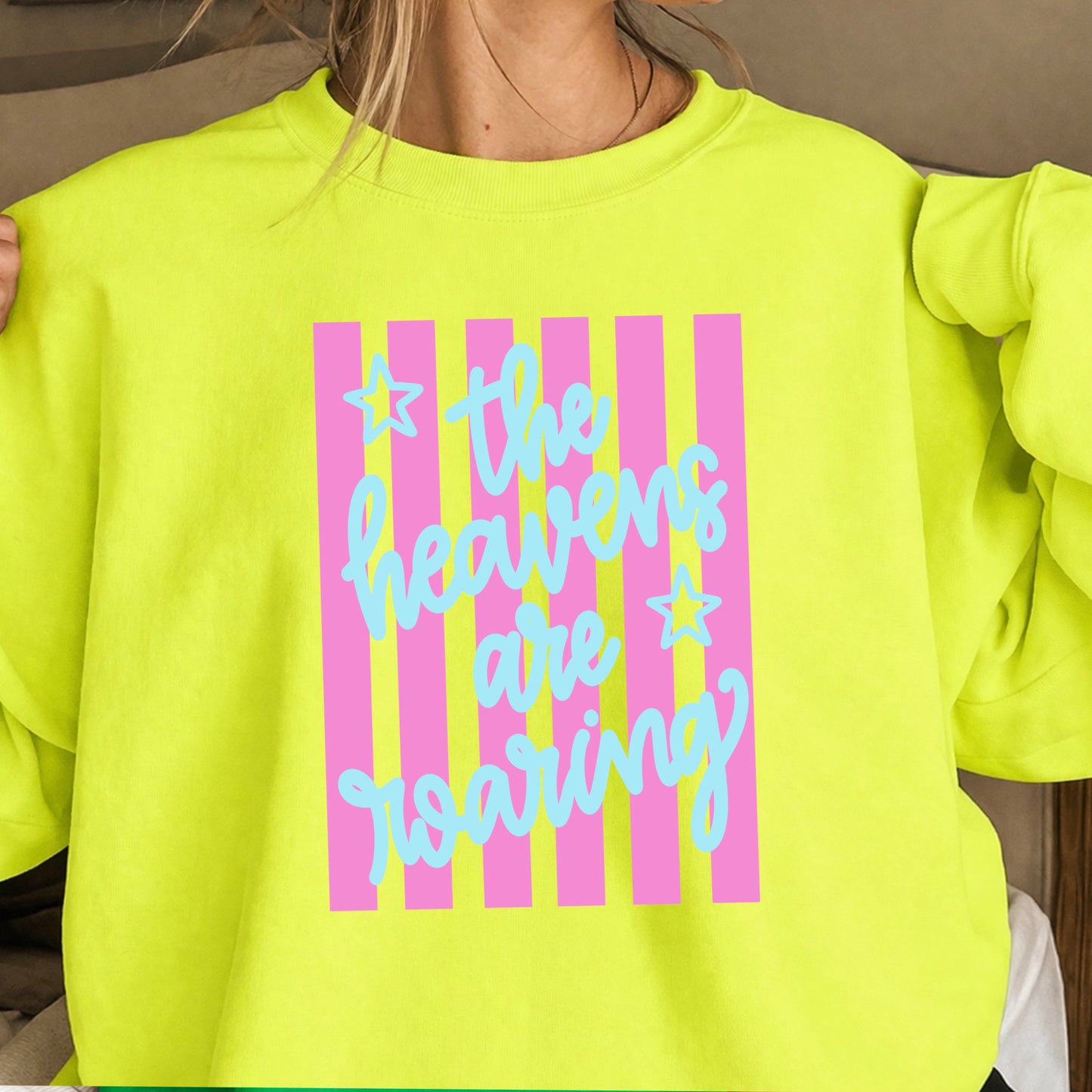 The Heaven’s Are Roaring Crewneck Sweatshirt