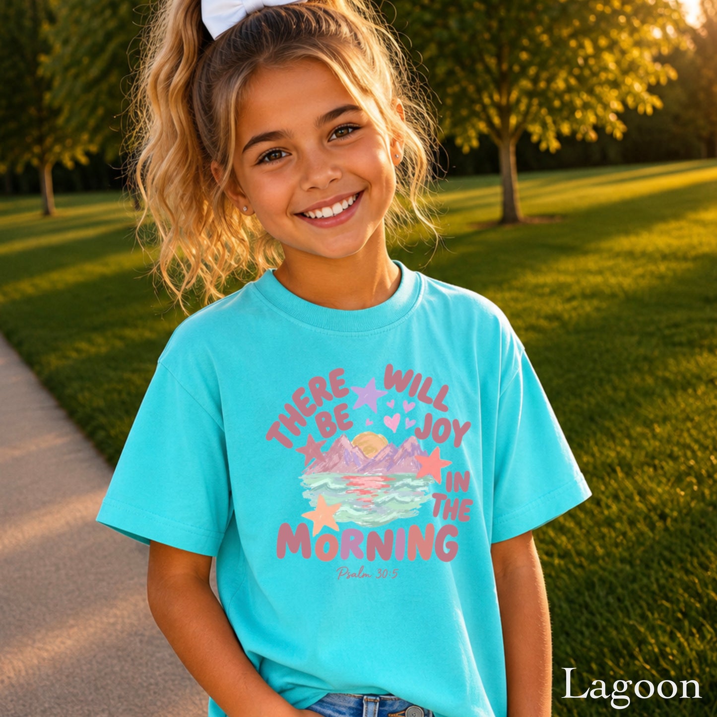 There Will Be Joy In The Morning Youth Comfort Color T-Shirt