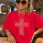 Camo Cross Christian Comfort Color Graphic Tee