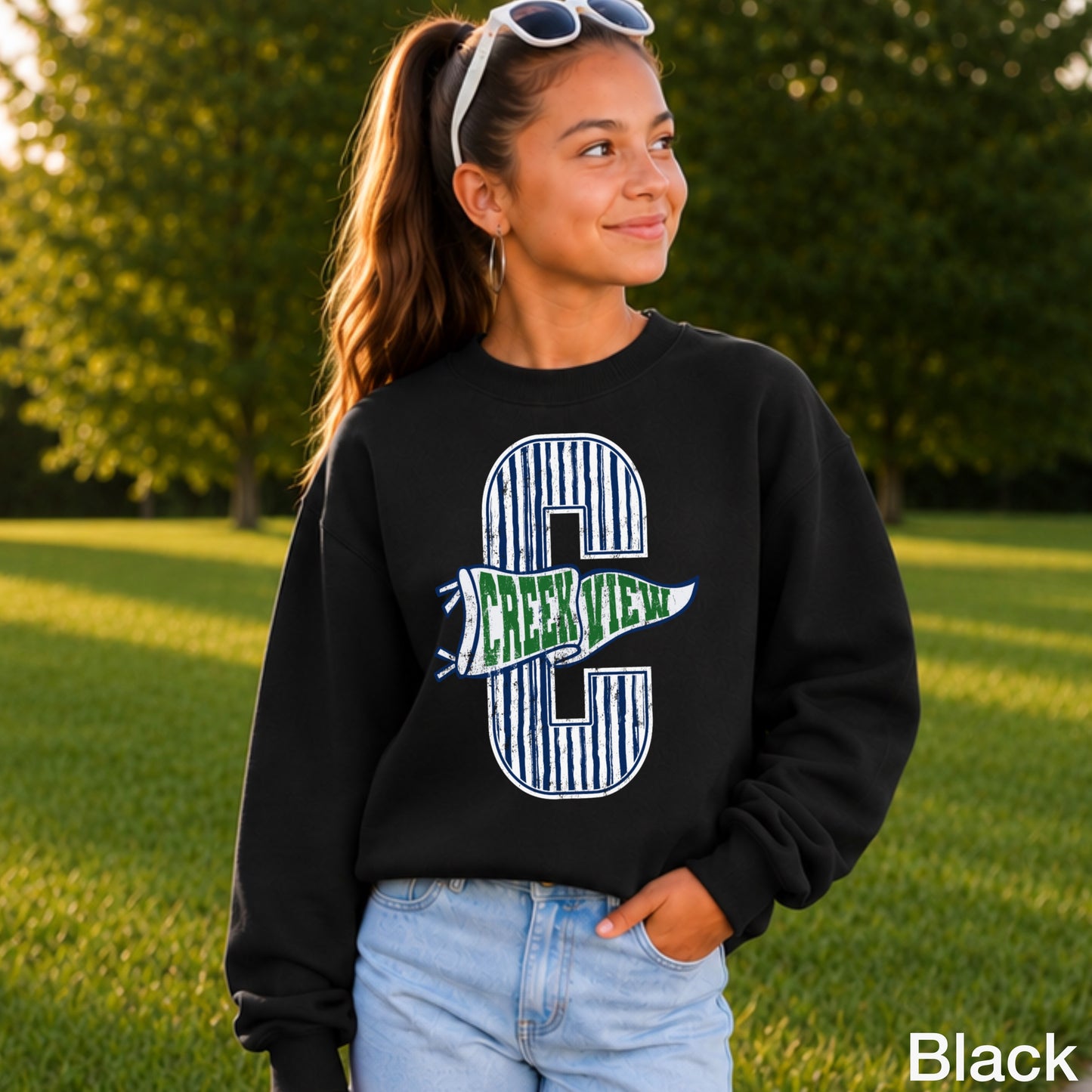 Creekview Youth Crewneck Sweatshirt