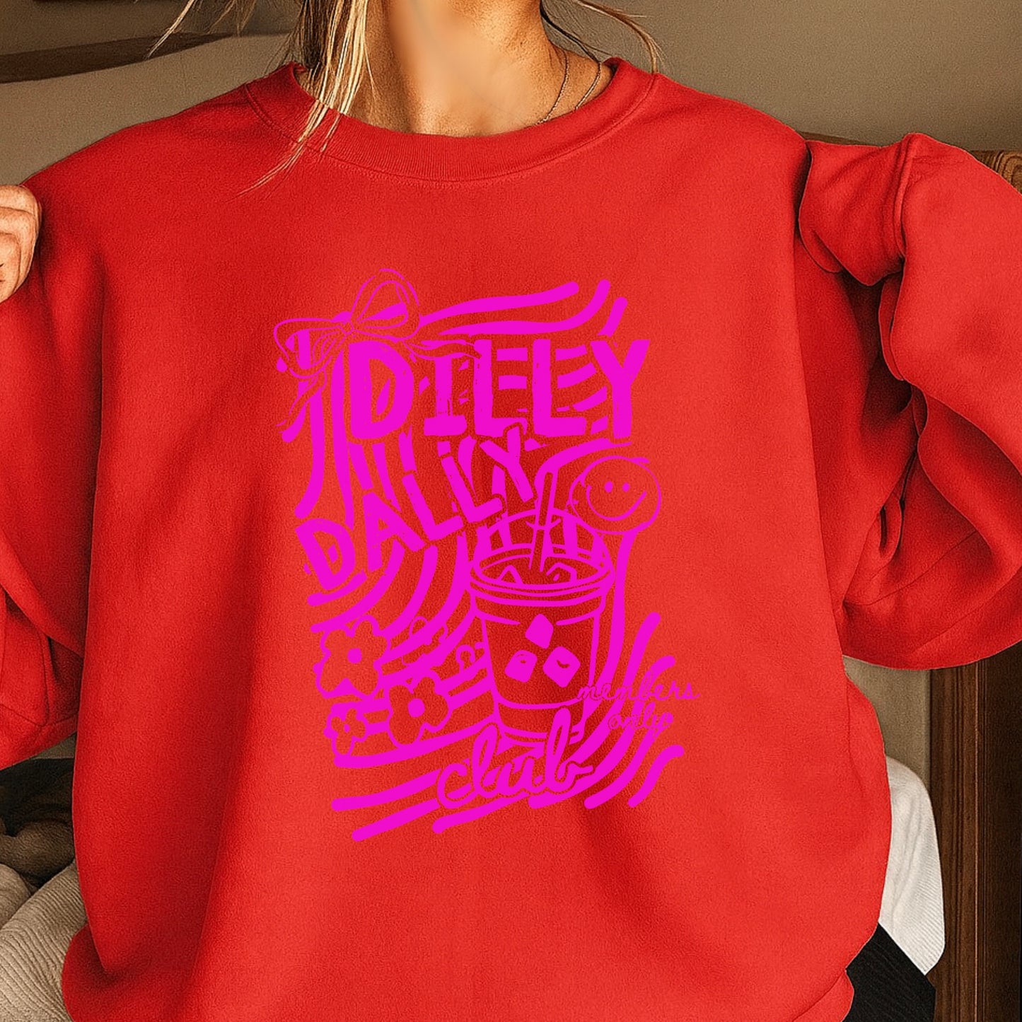 Dilly Dally Club Crewneck Sweatshirt