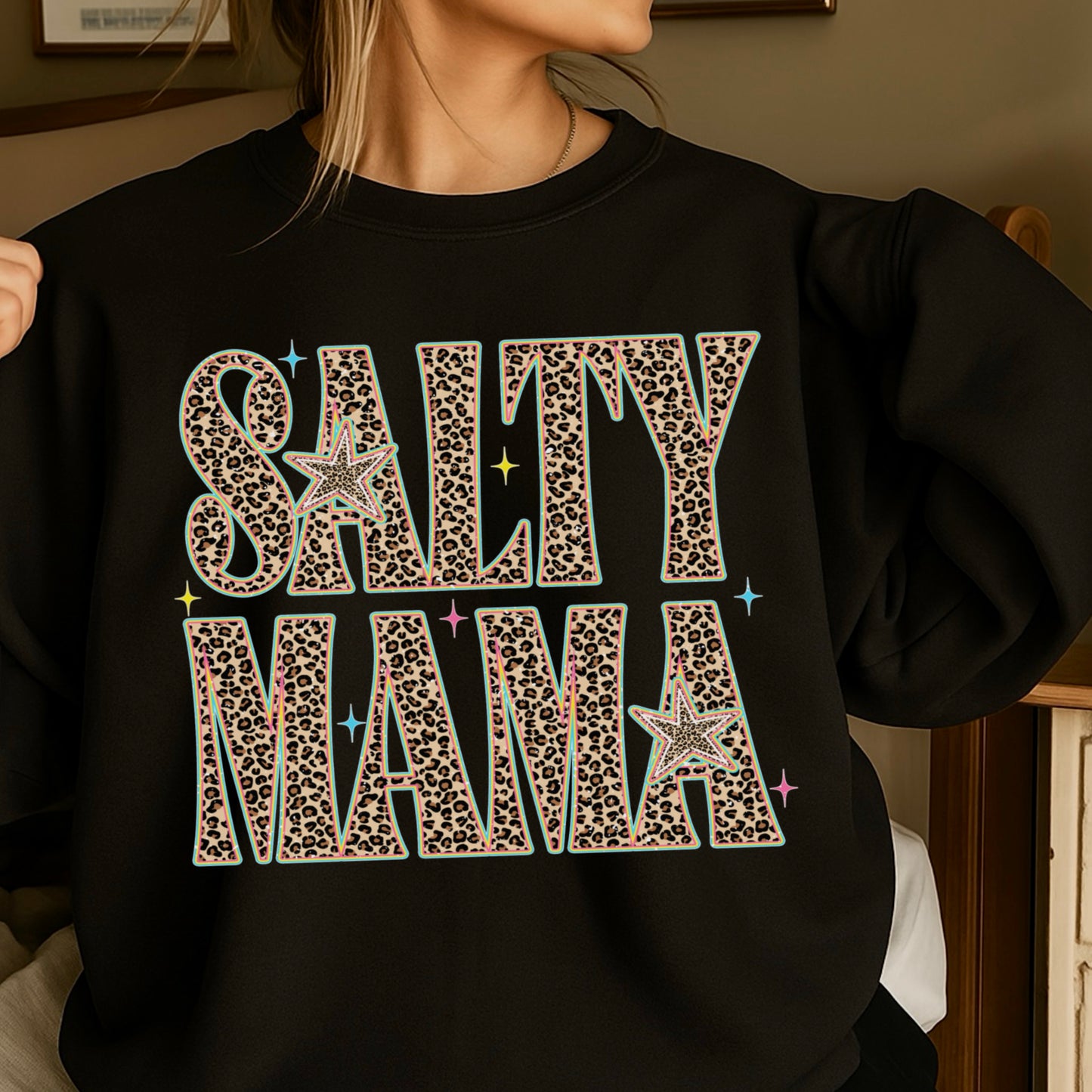 Salty Mama Crewneck Sweatshirt