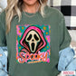Spooky Floral Comfort Color Graphic Tee