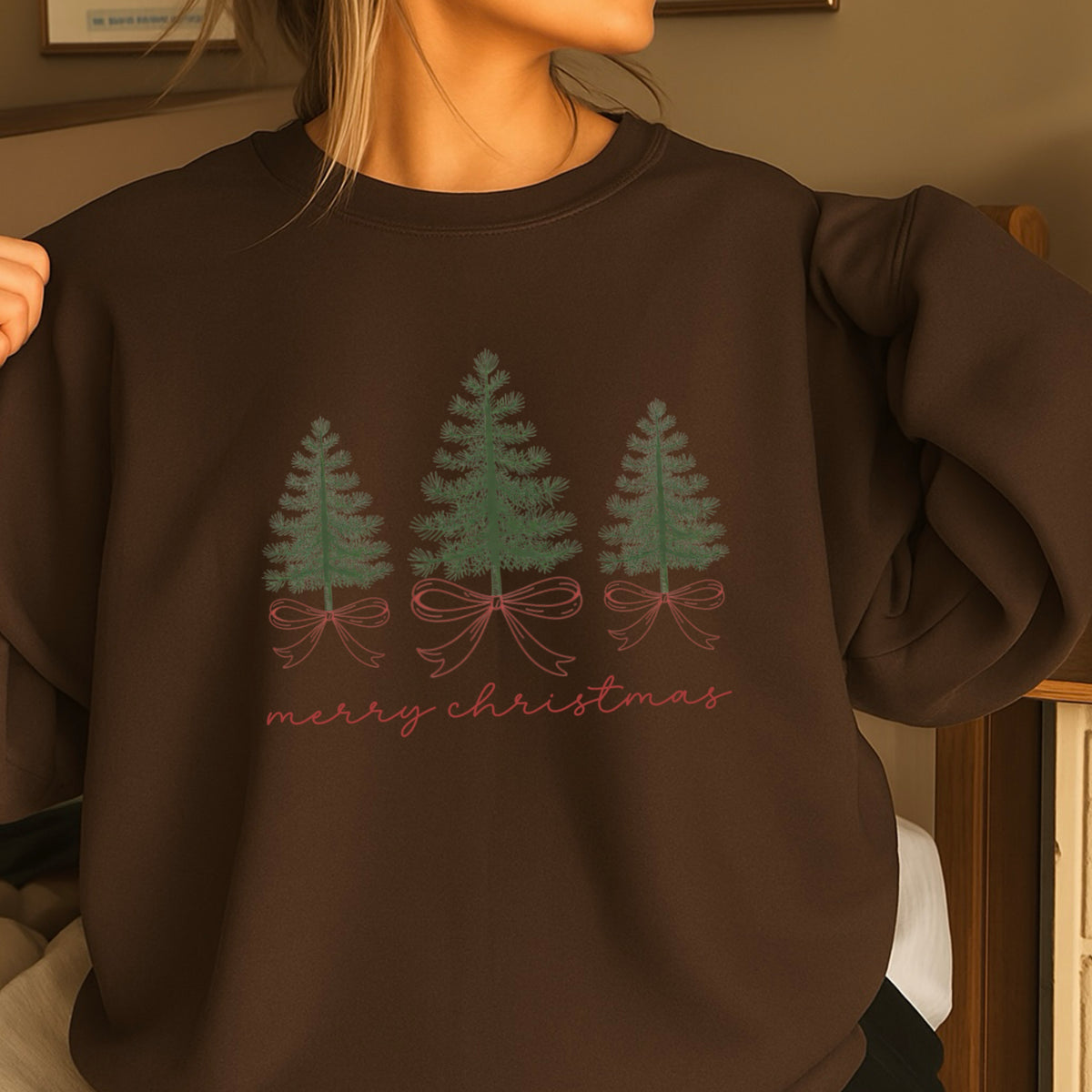Merry Christmas Crewneck Sweatshirt