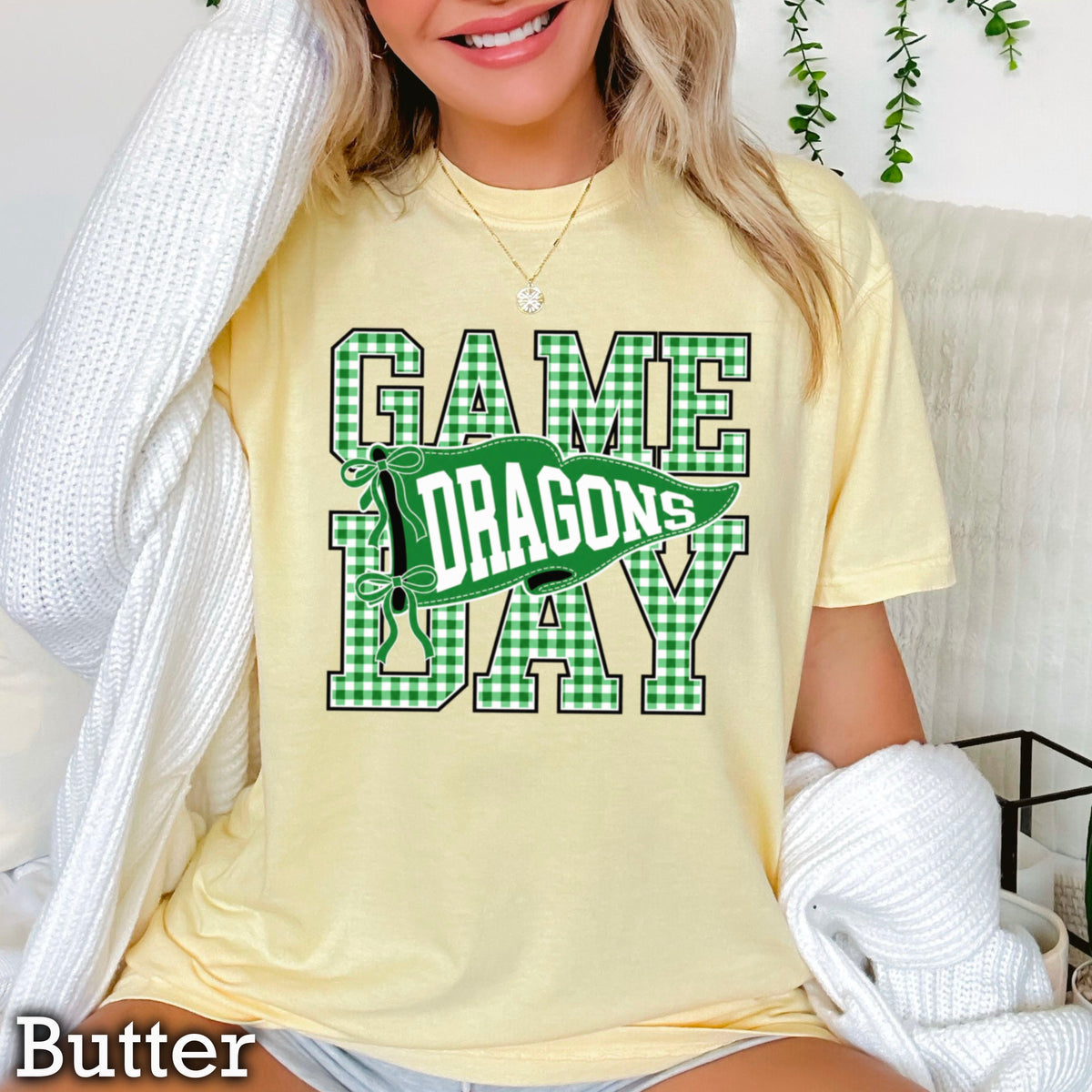 Dragons Comfort Color Graphic Tee