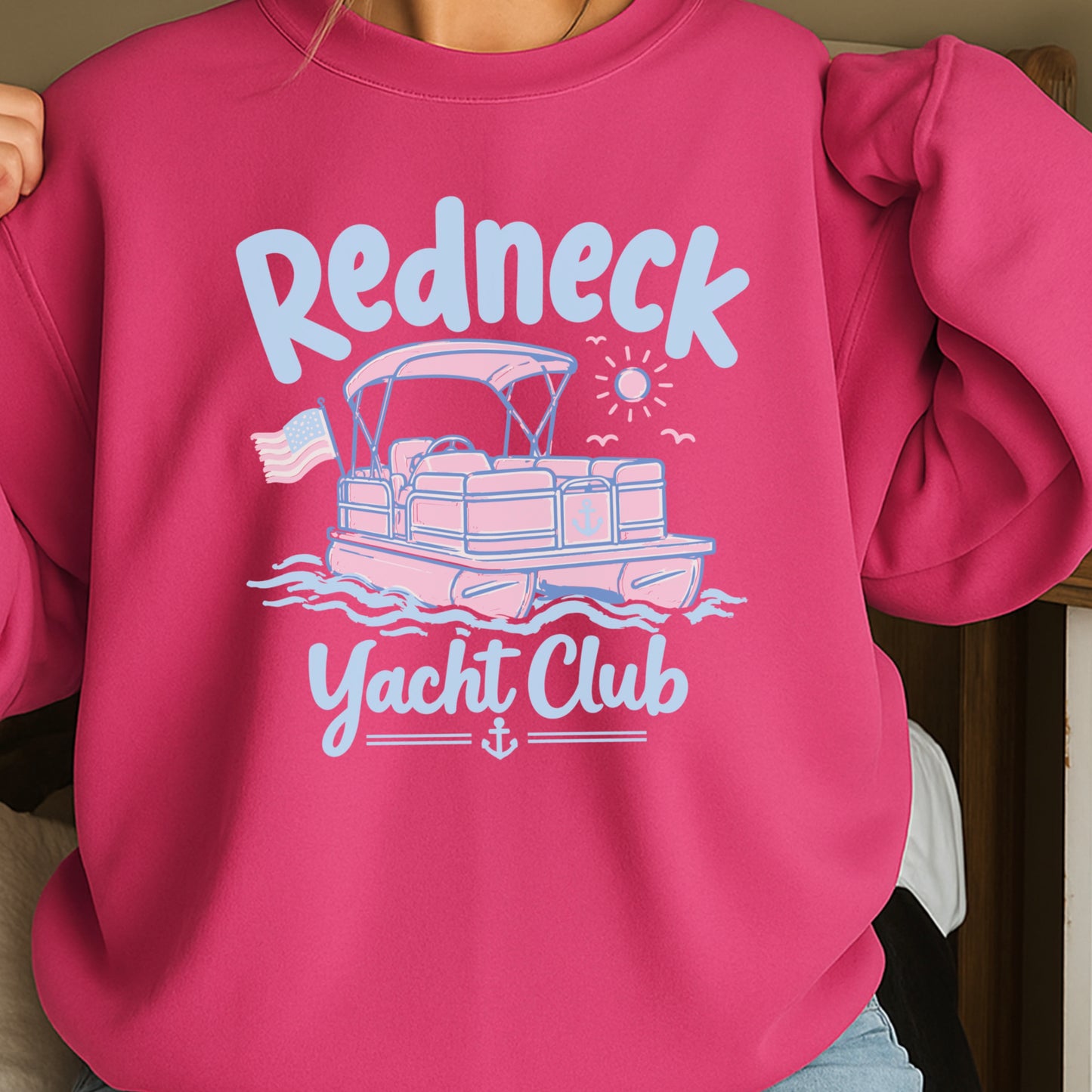 Redneck Yacht Club Crewneck Sweatshirt