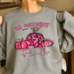 In October We Wear Pink Breast Cancer  Crewneck Sweatshirt
