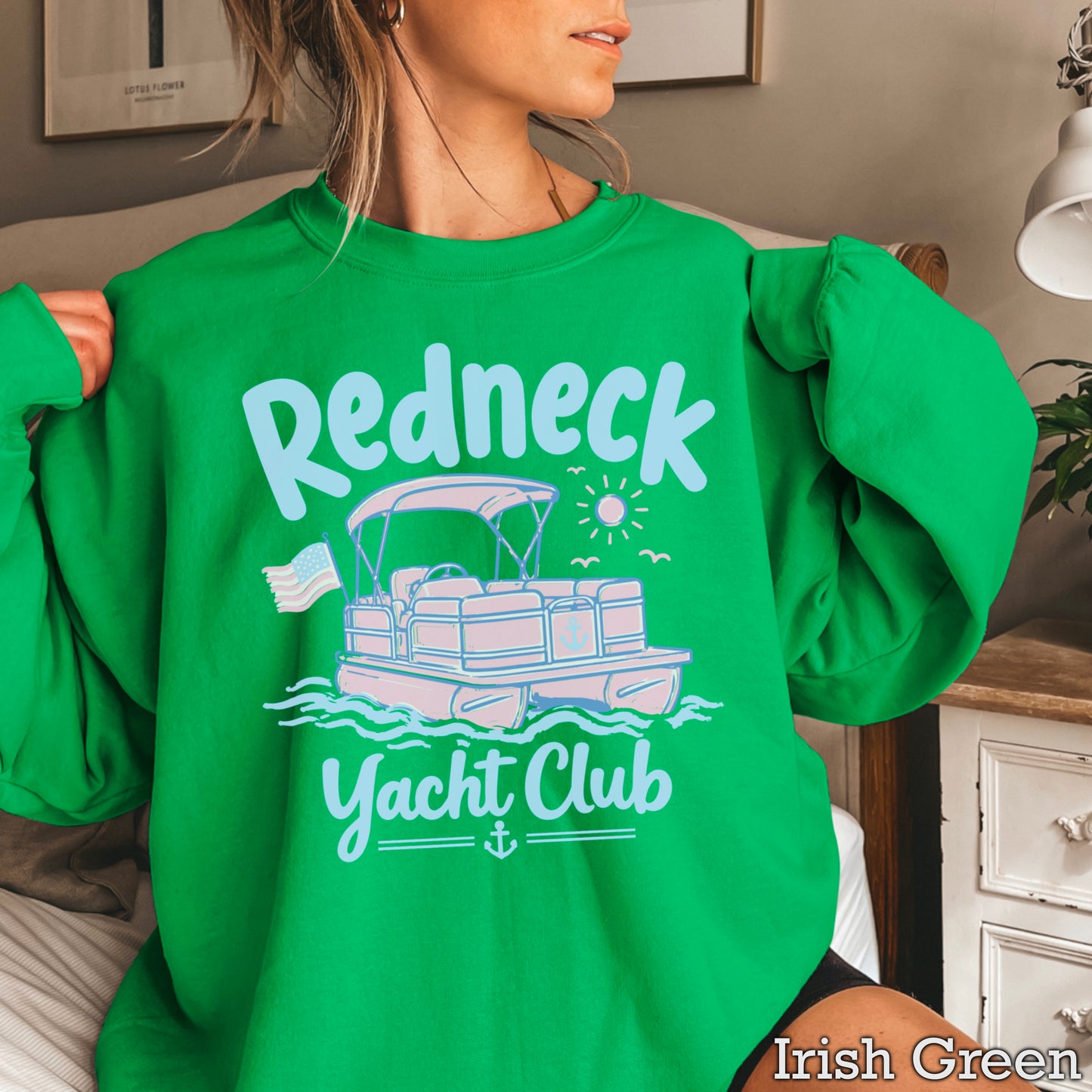 Redneck Yacht Club Crewneck Sweatshirt