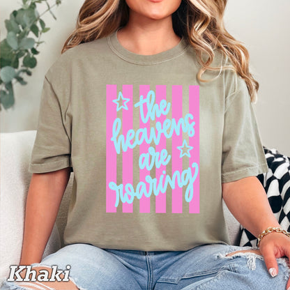 The Heavens Are Roaring Comfort Color Graphic Tee
