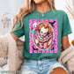 Horror Film Character Halloween Comfort Color Graphic Tee