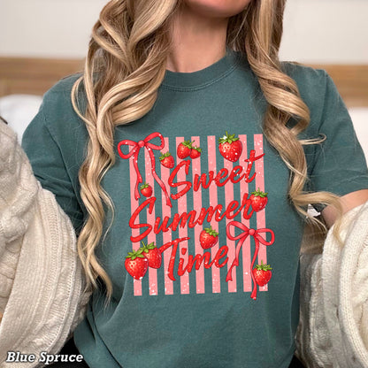 Sweet Summertime Comfort Color Graphic Tee