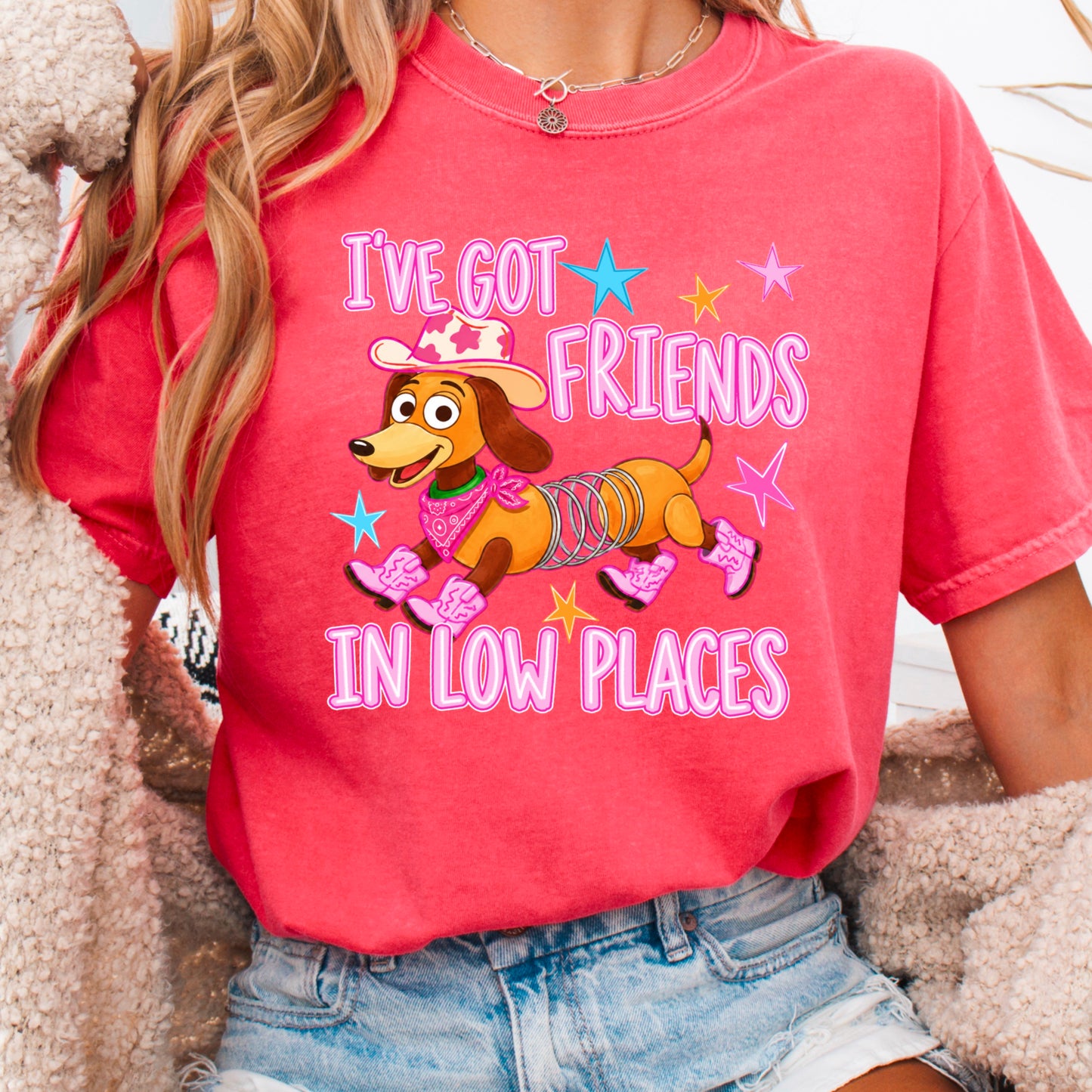 I’ve Got Friends In Low Places Toy Comfort Color Graphic Tee
