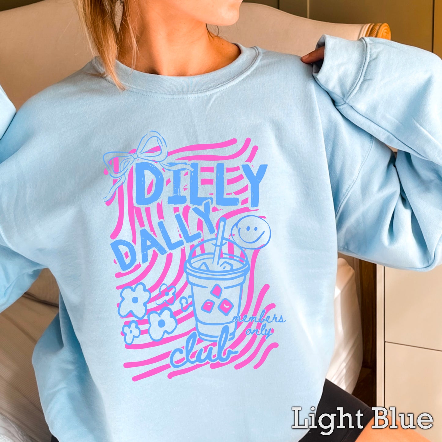 Dilly Dally Club Crewneck Sweatshirt