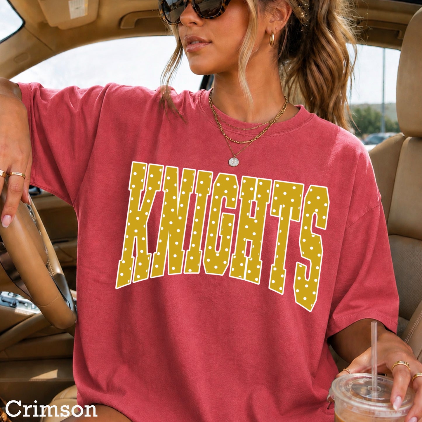 Knights Comfort Color Graphic Tee