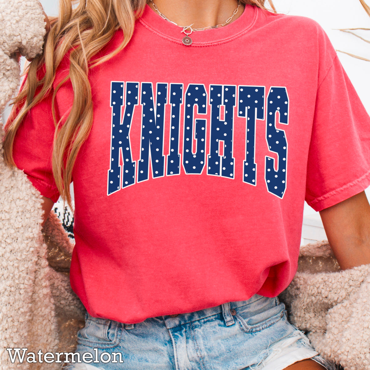 Knights Comfort Color Graphic Tee