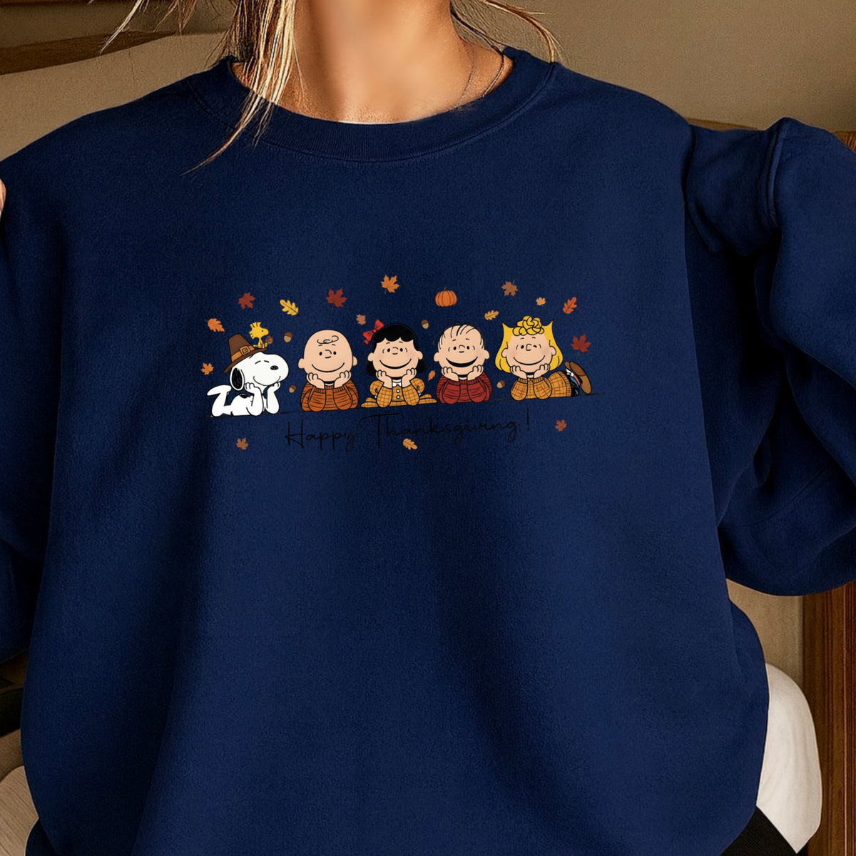 Happy Thanksgiving Crewneck Sweatshirt