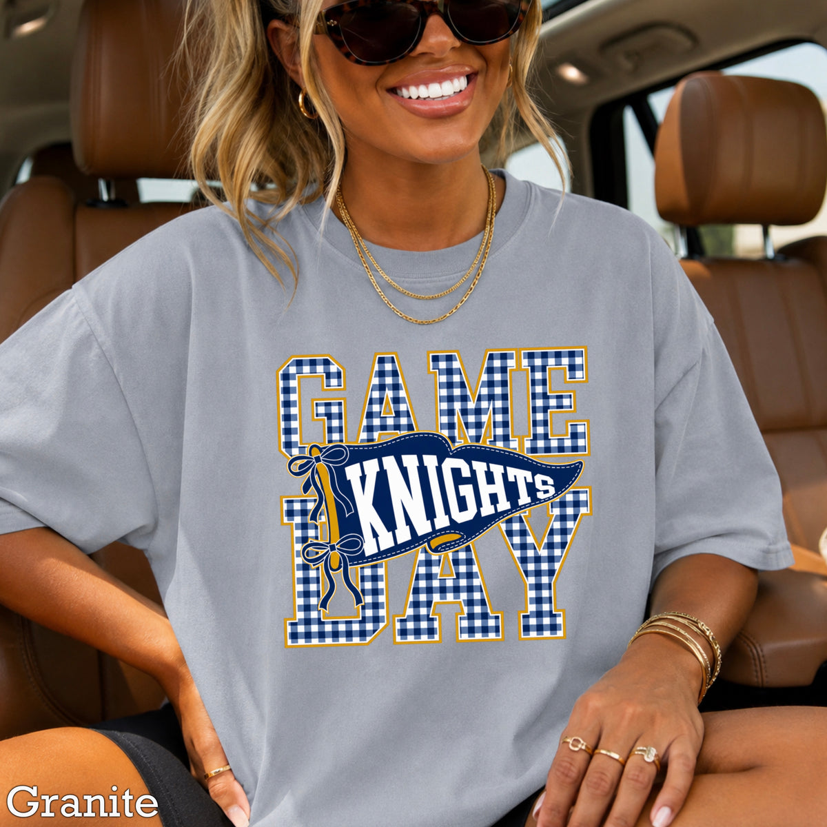 Knights Comfort Color Graphic Tee