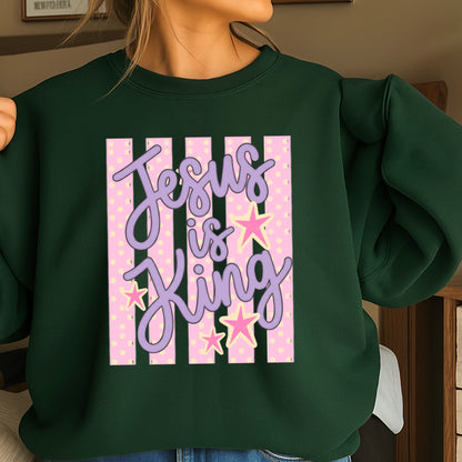 Jesus Is King Crewneck Sweatshirt