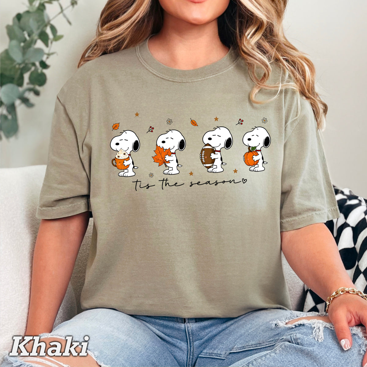 Tis The Season Fall Comfort Color Graphic Tee