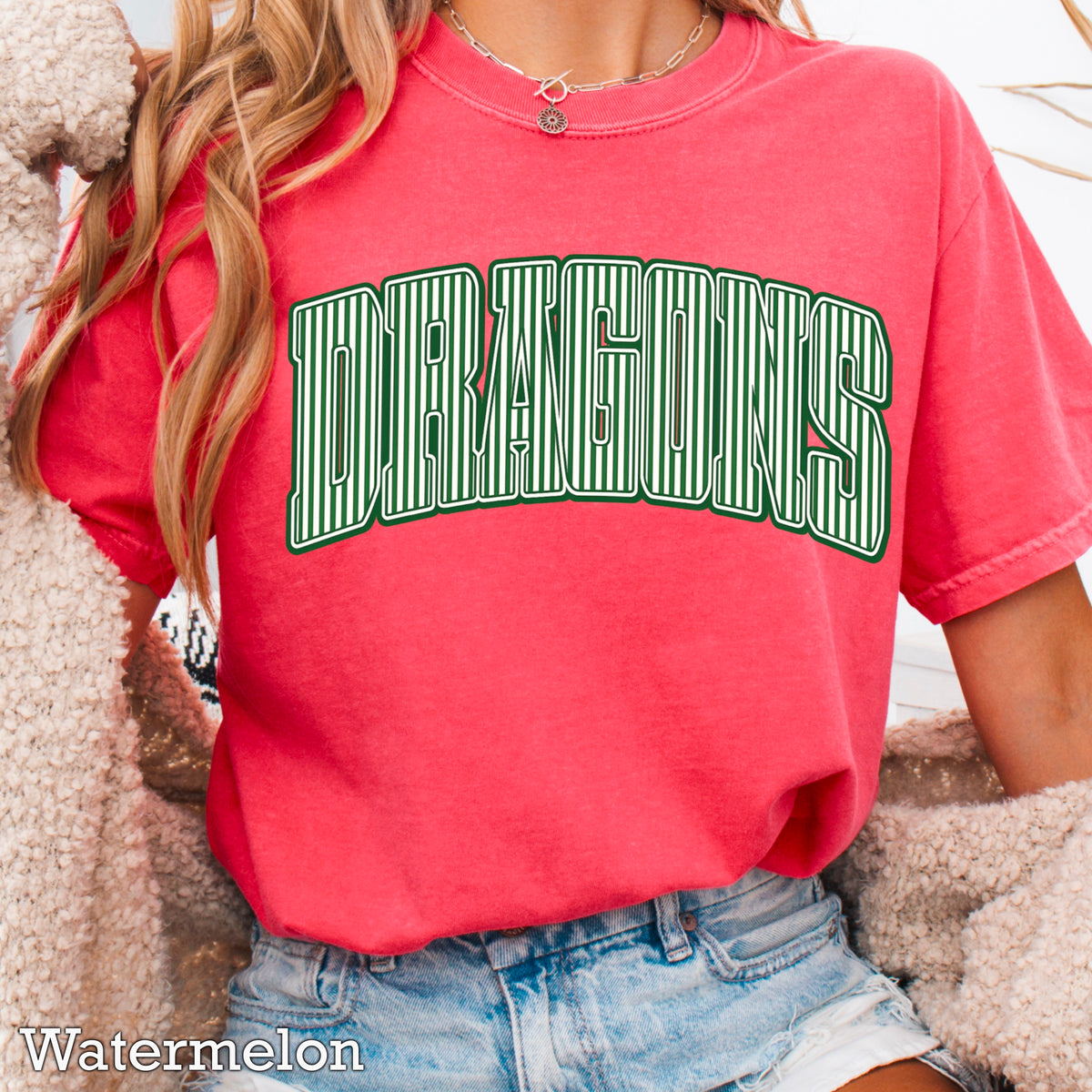 Dragons Comfort Color Graphic Tee