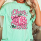Cheer For The Cure Comfort Color Graphic Tee