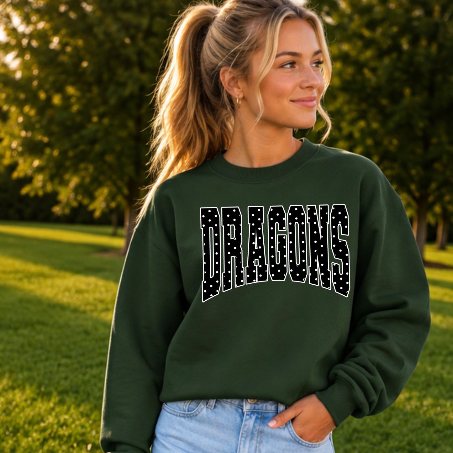 Dragons Youth Crewneck Sweatshirt