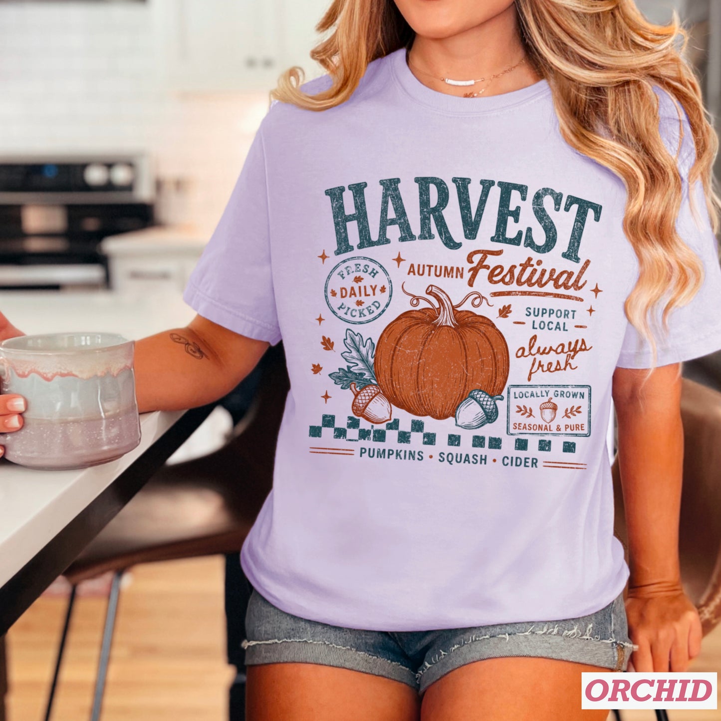 Harvest Festival Comfort Color Graphic Tee