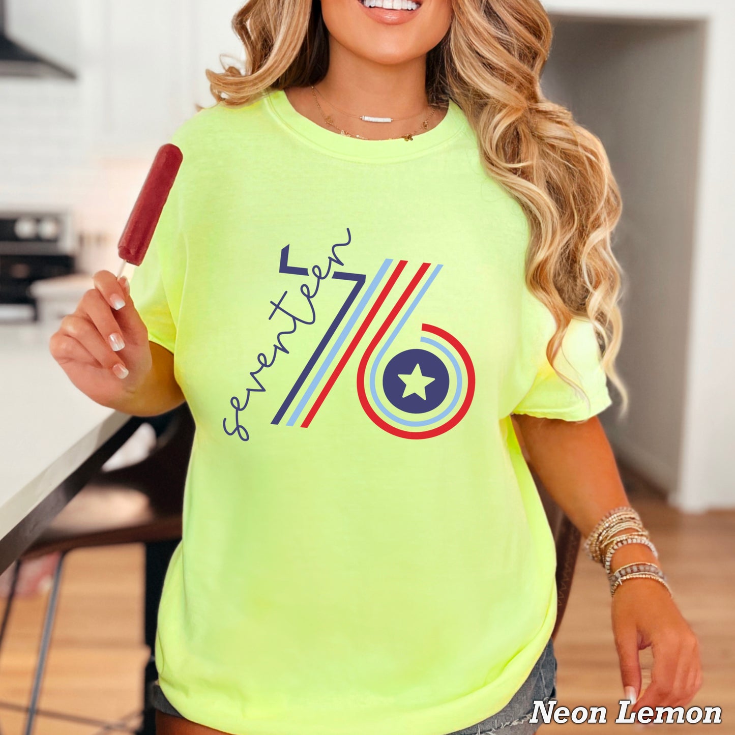 Retro 1776 Comfort Color Graphic Tee