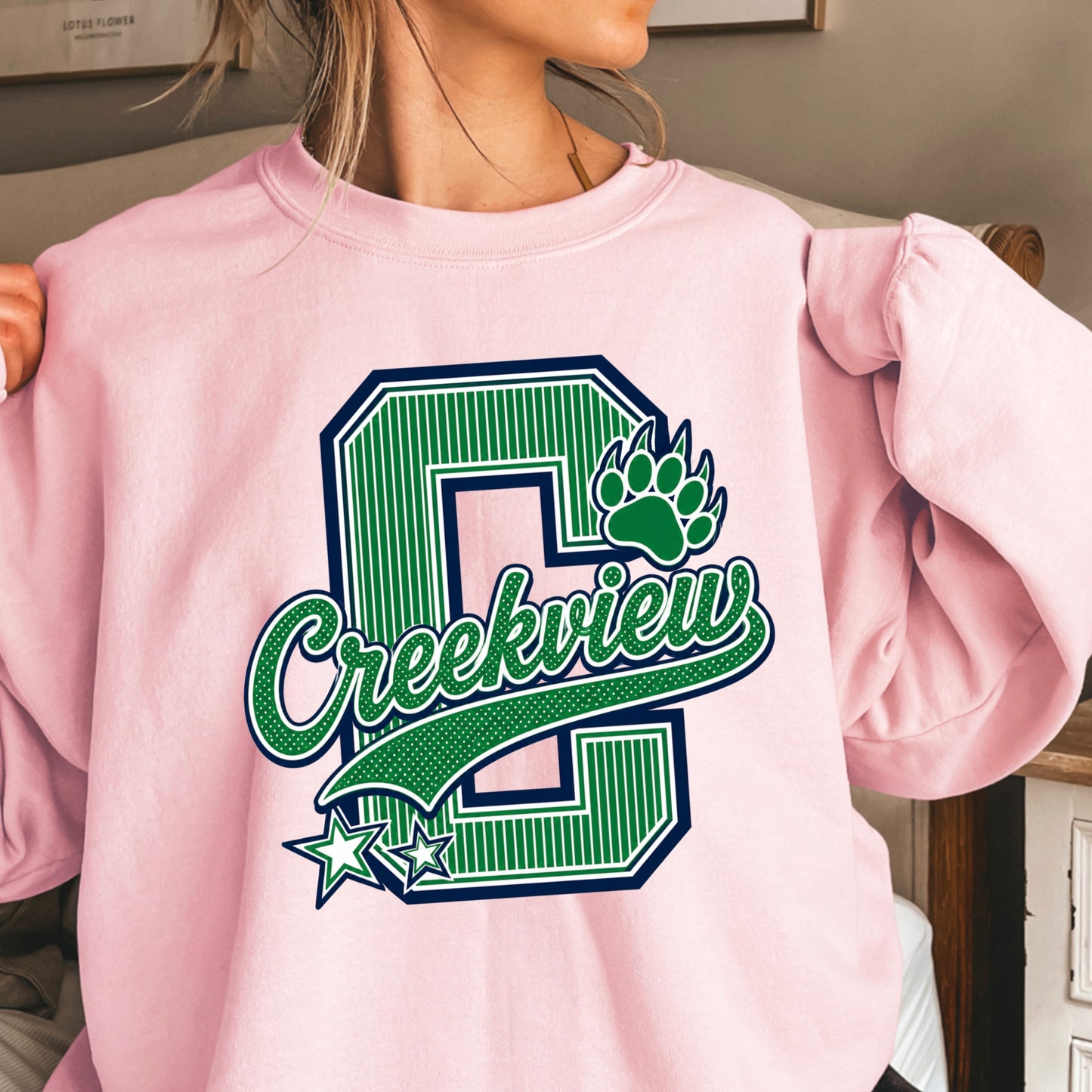 Creekview Grizzlies Crewneck Sweatshirt