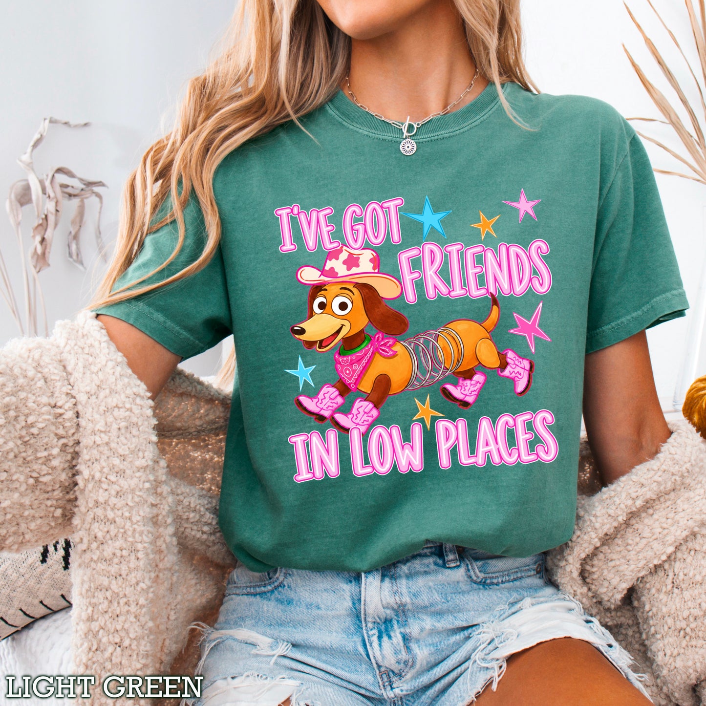 I’ve Got Friends In Low Places Toy Comfort Color Graphic Tee