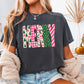 Merry Christmas Comfort Color Graphic Tee