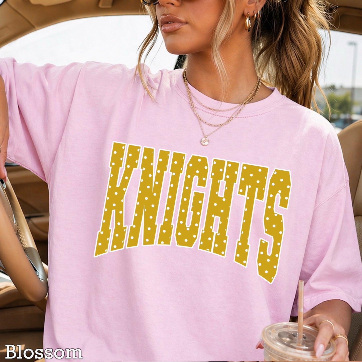 Knights Comfort Color Graphic Tee