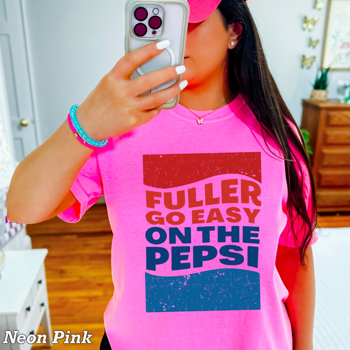 Fuller Go Easy On The Pepsi Comfort Color Graphic Tee